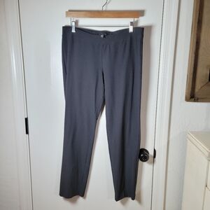 Eileen Fisher Textured Grey Dress Pants | Eileem Fisher Pants | Size Medium